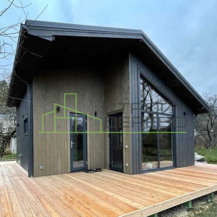 Модульная баня barn 56м2