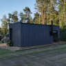Модульный дом M-1 - BOX 39.6 м2, сауна, терраса 22 м2